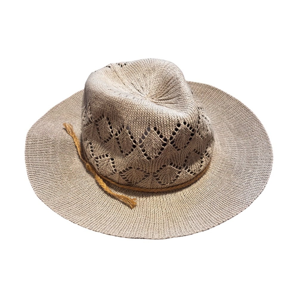 Free People Havana Style Tan Fedora floppy Hat